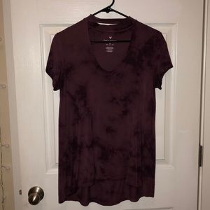 Dark purple tie dye T-Shirt
